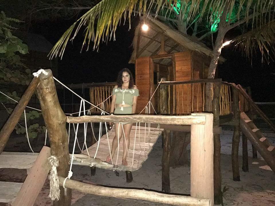 Cabanas Perla Escondida Hotel Dzilam de Bravo Bagian luar foto