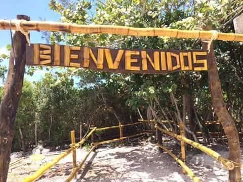 Cabanas Perla Escondida Hotel Dzilam de Bravo Bagian luar foto