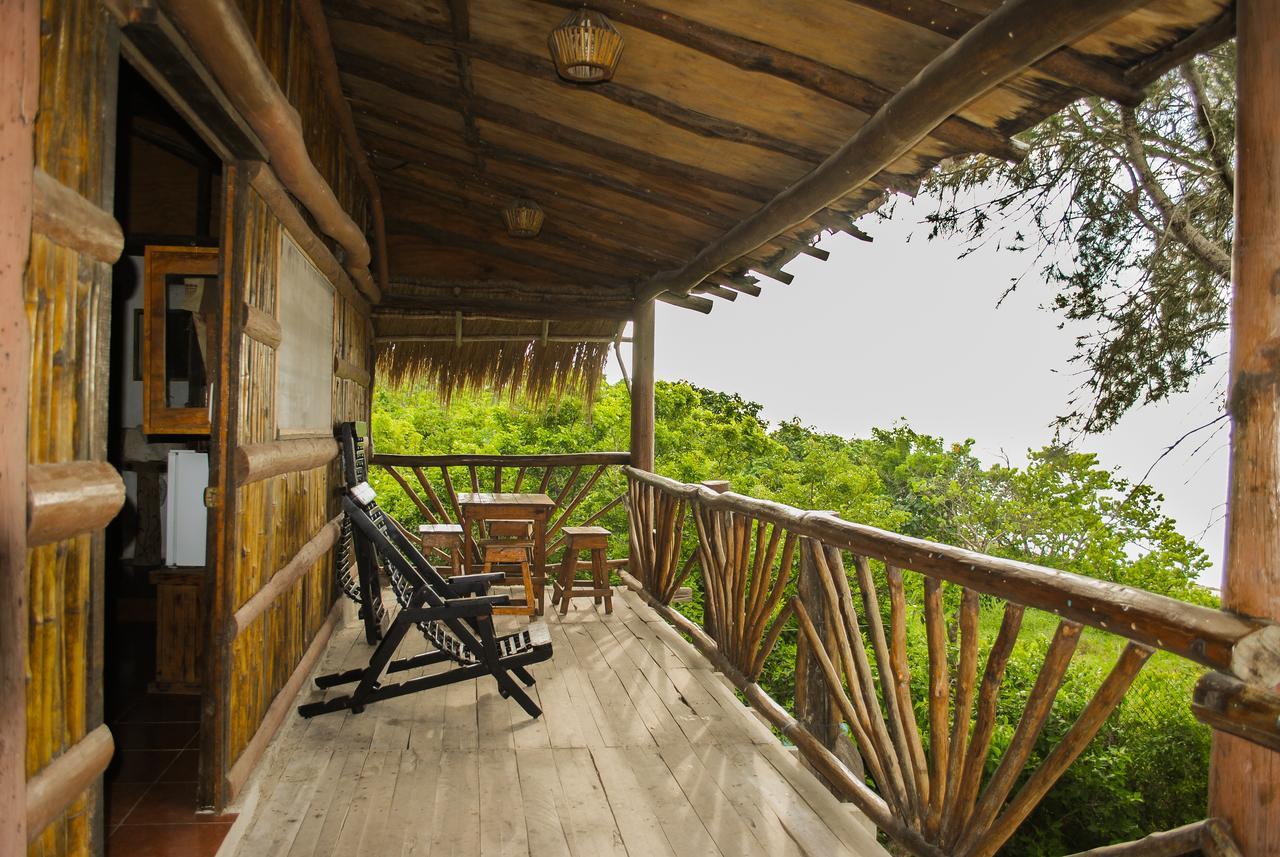 Cabanas Perla Escondida Hotel Dzilam de Bravo Bagian luar foto