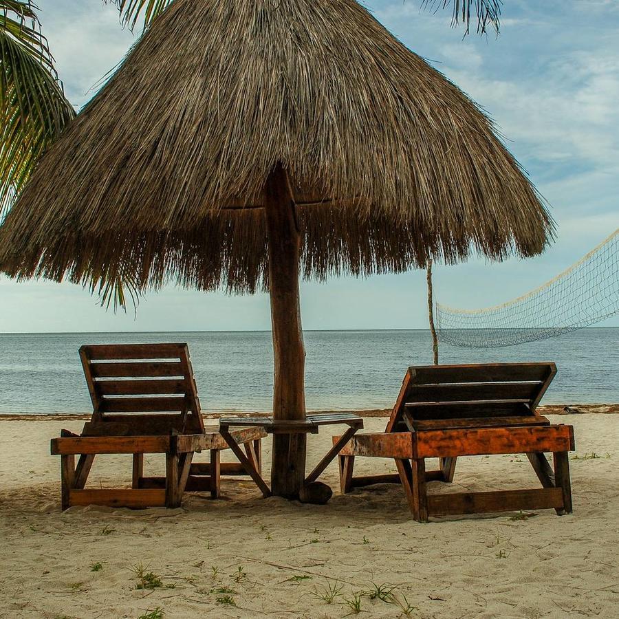 Cabanas Perla Escondida Hotel Dzilam de Bravo Bagian luar foto