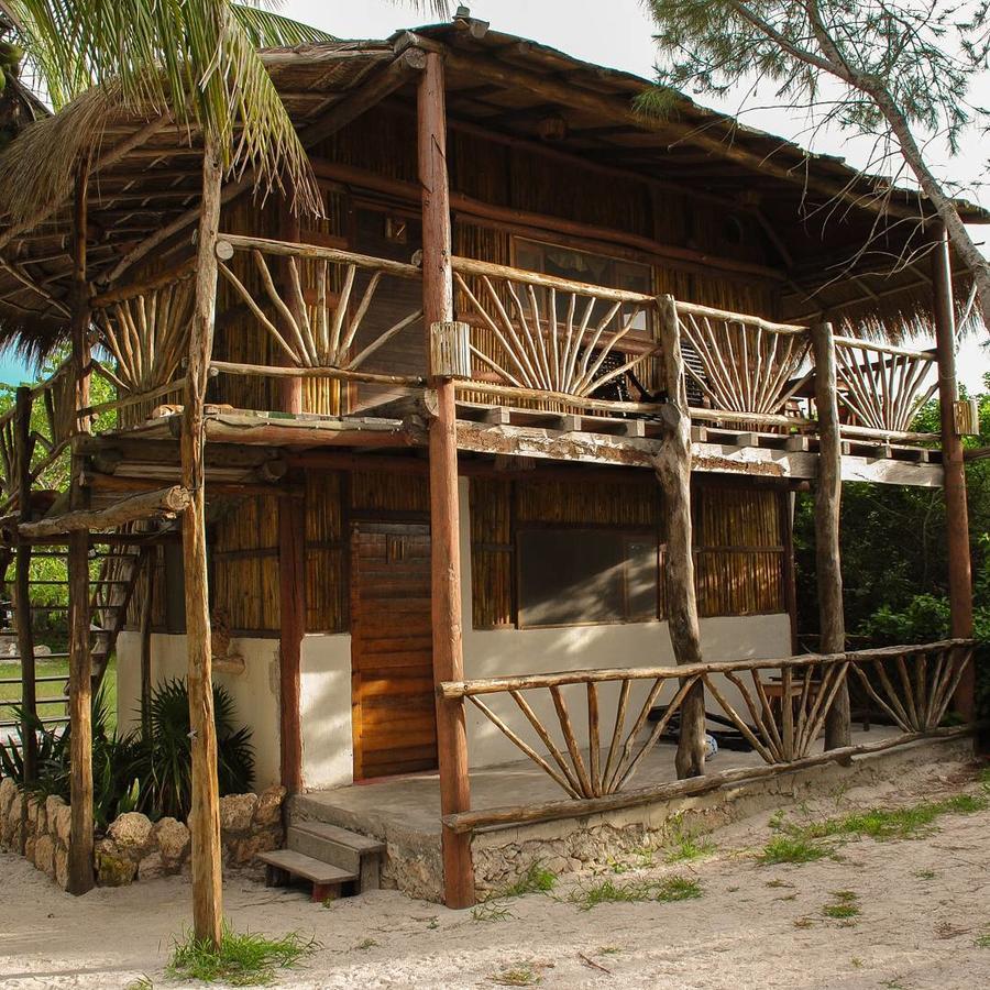 Cabanas Perla Escondida Hotel Dzilam de Bravo Bagian luar foto